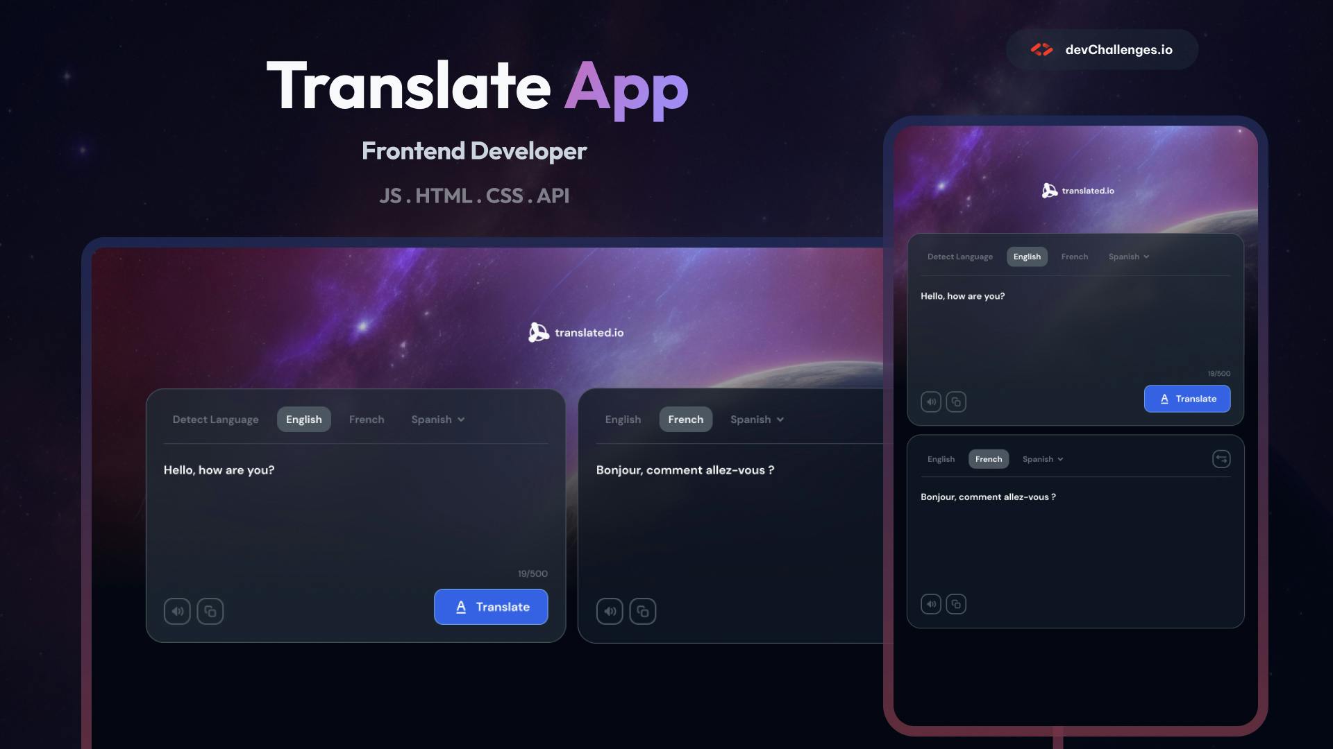 Translate app